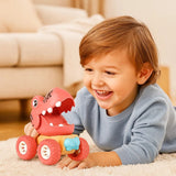 Monster Truck Toy – Dinosaur Design Push Vehicle for Kids