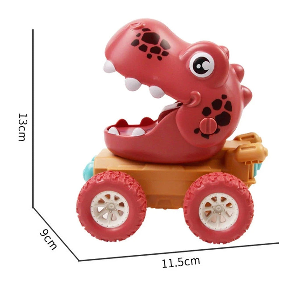 Monster Truck Toy – Dinosaur Design Push Vehicle for Kids