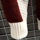 **Alice™ Eleganter Patchwork-Pullover für Damen – Stilvoller, Bequemer Strickpullover mit Einzigartigem Design**