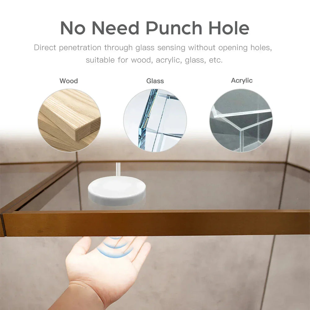 Motion Sensor LED Under-Cabinet Light – Dimmable Touch Control, 12V & Aluminum Body