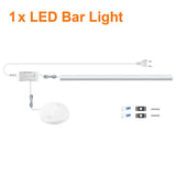 Motion Sensor LED Under-Cabinet Light – Dimmable Touch Control, 12V & Aluminum Body