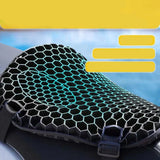 Kalsten | HoneyRide – 3D Honeycomb Shock-Relief Motorcycle Seat Cushion