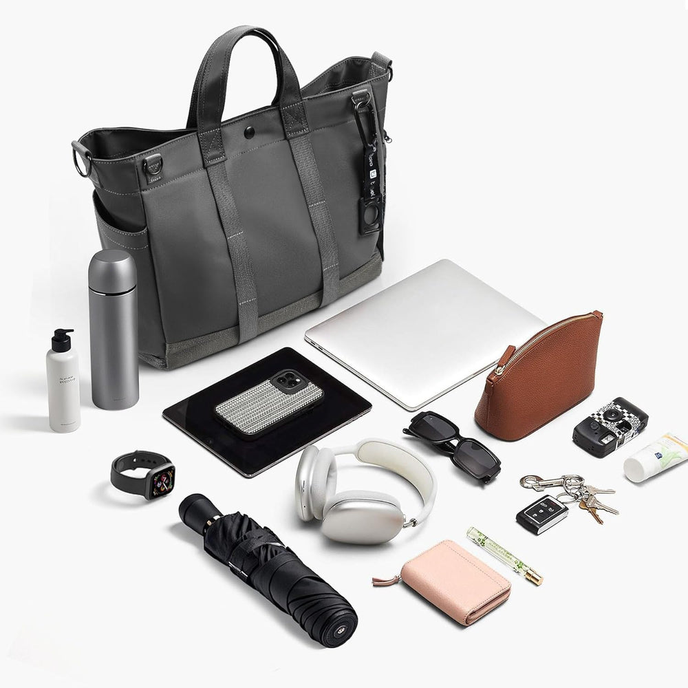 MetroCarry Multi-Compartment Laptop Tote Bag with Adjustable Strap - Stylish & Functional Design for Work & Travel