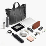 MetroCarry Multi-Compartment Laptop Tote Bag with Adjustable Strap - Stylish & Functional Design for Work & Travel
