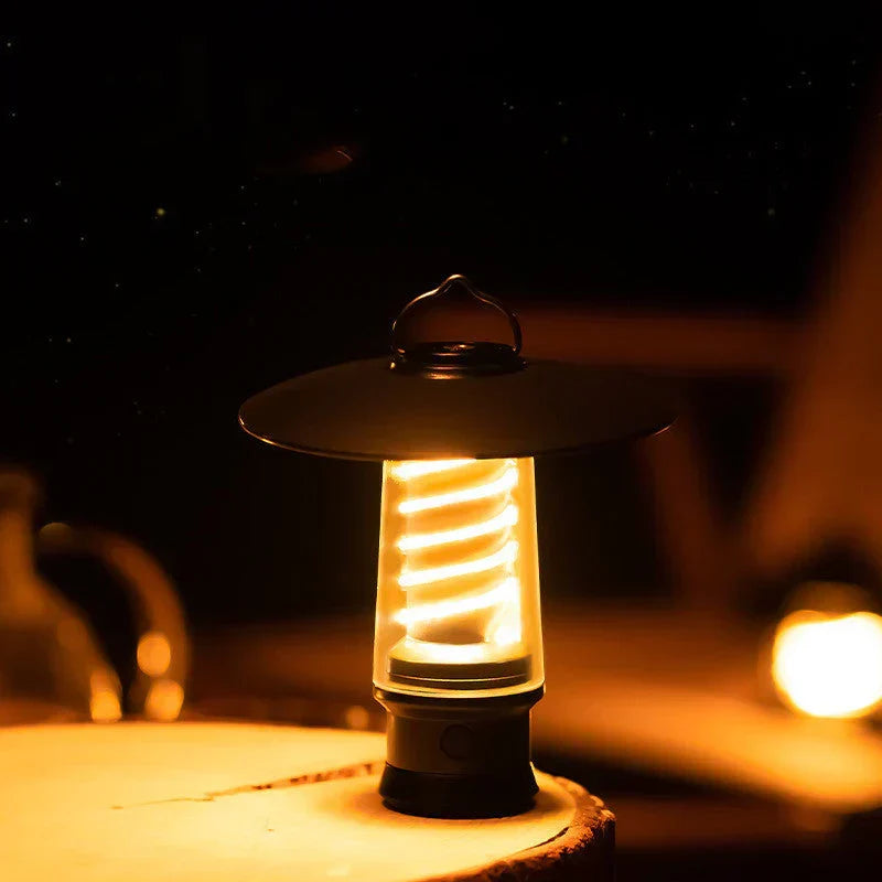 Enhanced Product Title: **NovaBeam Multifunctional LED Camping Lamp - Bright, Versatile & Portable Outdoor Lighting Solution**