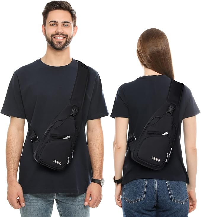 WaveSling Multifunctional Waterproof Sling Bag - Versatile, Durable, and Stylish for Outdoor Adventures