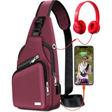 WaveSling Multifunctional Waterproof Sling Bag - Versatile, Durable, and Stylish for Outdoor Adventures