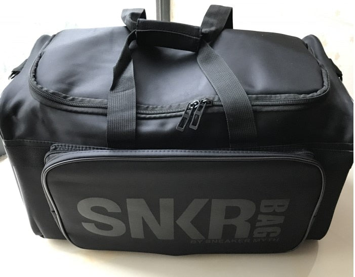 Water-Resistant Multi-Compartment Travel Bag for Sneakers & Gear - Perfect for Sports & Gym