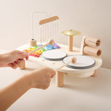 Musical Learning Table – Wooden, Multi-Instrument Activity Set