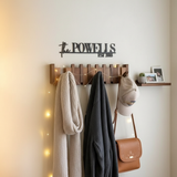 HarmonyCoat Wooden Piano Coat Rack
