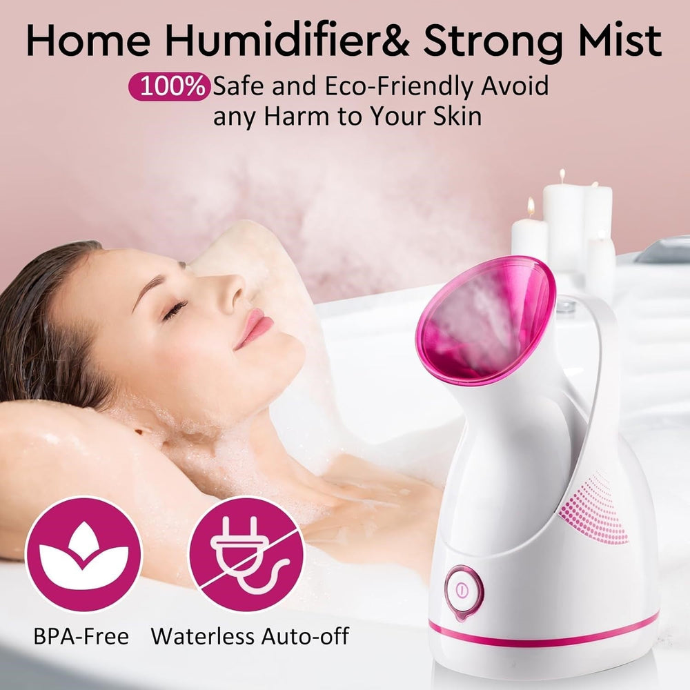 Revitalizing Nano Ionic Facial Steamer – Deep Cleansing & Hydrating Skin Treatment for Radiant Complexion!