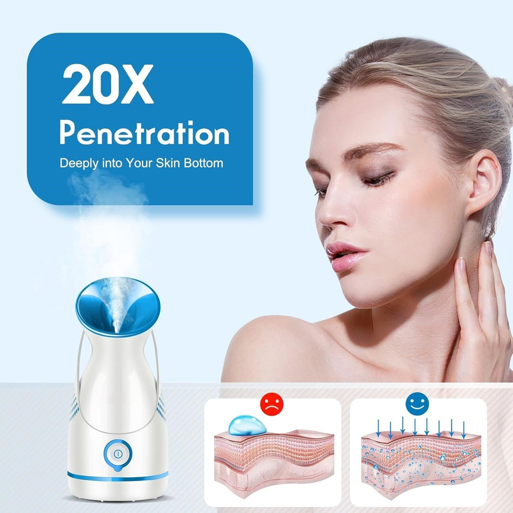 Revitalizing Nano Ionic Facial Steamer – Deep Cleansing & Hydrating Skin Treatment for Radiant Complexion!