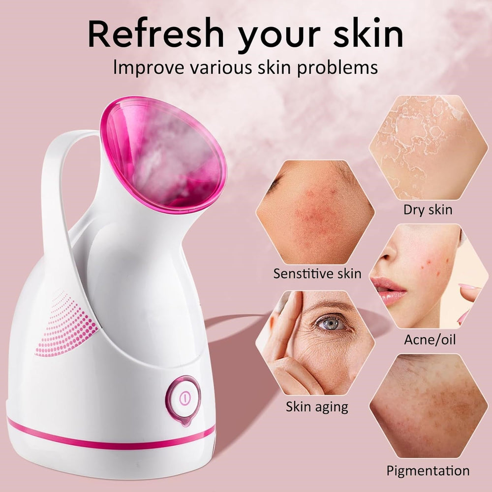 Revitalizing Nano Ionic Facial Steamer – Deep Cleansing & Hydrating Skin Treatment for Radiant Complexion!