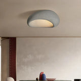 SereneAura Natural Wabi Sabi Ceiling Lamp | Rustic Elegance for Tranquil Spaces