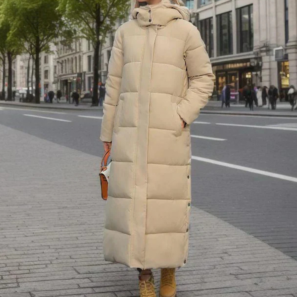 Women's longline coat, view 2