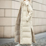 Women's longline coat, view 3