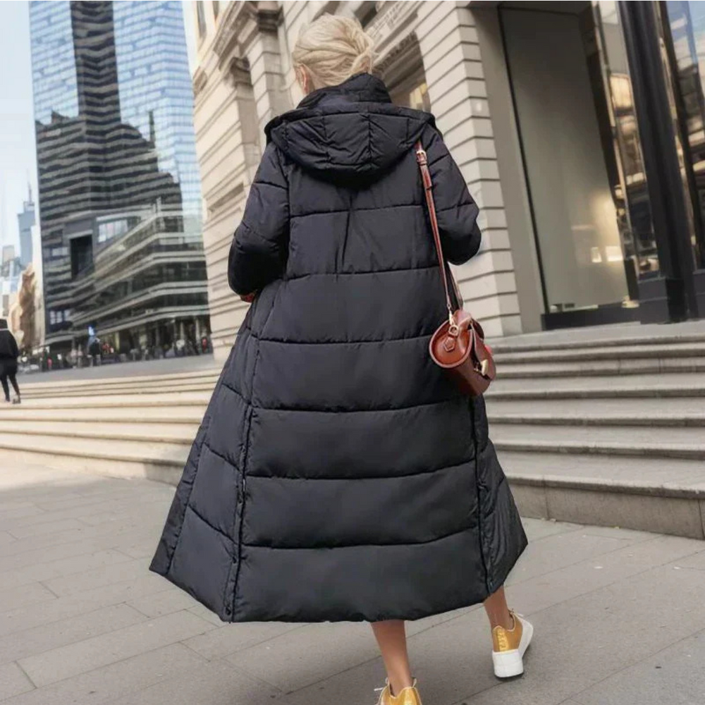 Women's longline coat, view 6