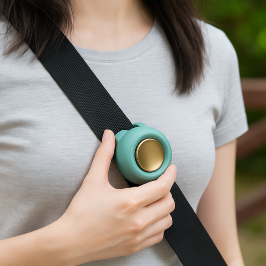 Portable Neck Fan – Bladeless Design, USB Rechargeable & Hands-Free Cooling