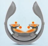 Wireless Neck Massager with Soothing Heat & Remote Control - Ultimate Relaxation & Pain Relief