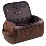 BowLift | TravelTrek Luxury Bag – Leather Toiletry Bag with Waterproof Lining and YKK Zippers