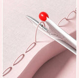 2-in-1 Needle Threader and Seam Ripper Tool for Effortless Sewing and Crafting