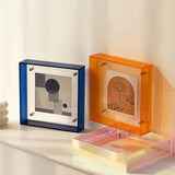Enhanced Product Title: "Schwebender Acrylrahmen - Moderner, schwebender Bilderrahmen für stilvolle Wanddekoration - Ideal für Fotos und Kunstwerke" 

This title includes relevant keywords while providing a clear description of the product's features and