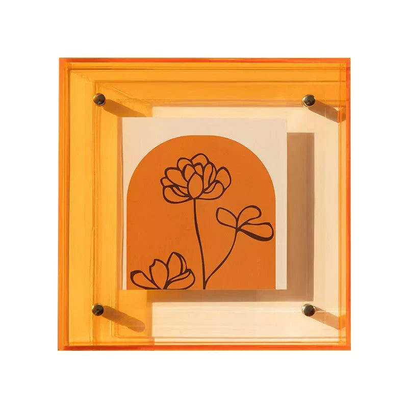 Enhanced Product Title: "Schwebender Acrylrahmen - Moderner, schwebender Bilderrahmen für stilvolle Wanddekoration - Ideal für Fotos und Kunstwerke" 

This title includes relevant keywords while providing a clear description of the product's features and