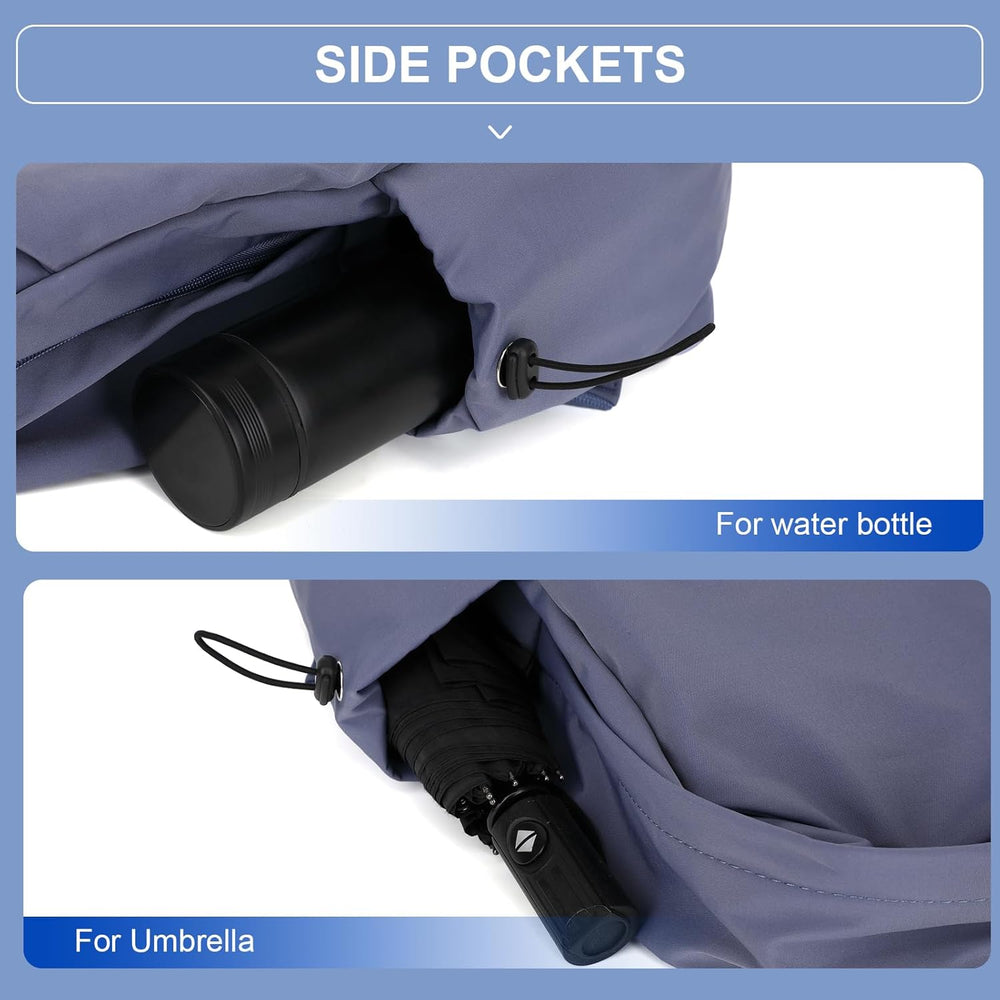 Lightweight Water-Resistant Laptop & Travel Backpack with Organized Compartments - Perfect for Commuting & Adventure