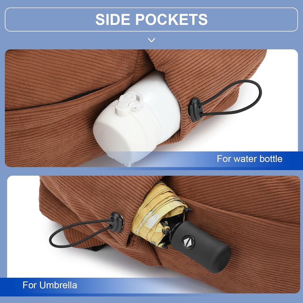 Lightweight Water-Resistant Laptop & Travel Backpack with Organized Compartments - Perfect for Commuting & Adventure