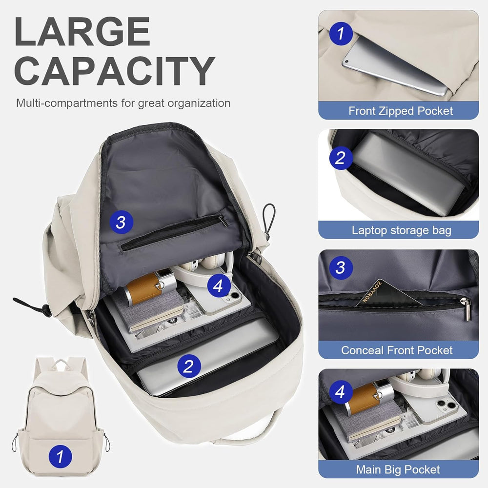 Optimized Product Title:  
"TravelPro Series Lightweight Water-Resistant 15.6” Laptop Backpack with Multi-Pockets - Ideal for Travel & Daily Use" 

This title includes relevant keywords while maintaining clarity and appeal for potential buyers.