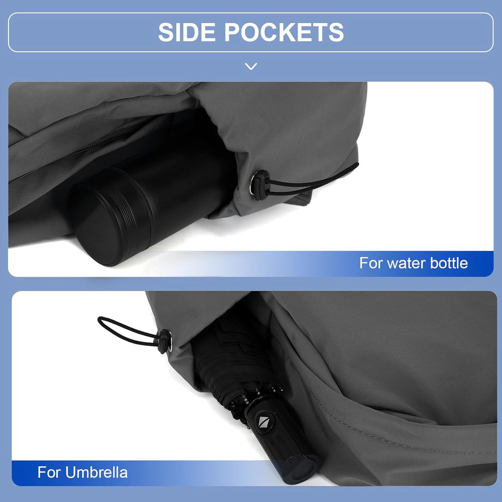 Lightweight Water-Resistant Laptop & Travel Backpack with Organized Compartments - Perfect for Commuting & Adventure