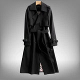 Women's belted trench coat, view 5
