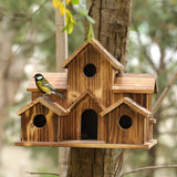 Nestora wooden birdhouse nesting box - detail