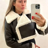 Women's cropped coat, view 2