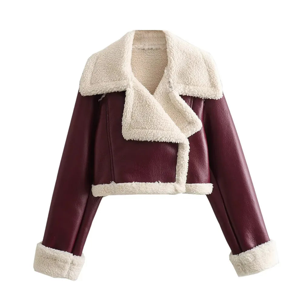 Women's cropped coat, view 6