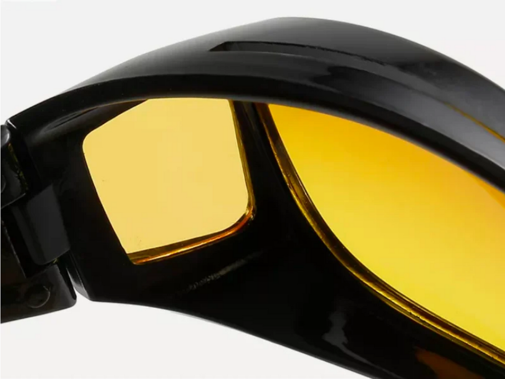 Night Vision Glasses with GlareCut Technology for Safe Nighttime Driving - Anti-Glare, UV Protection, Lightweight Design