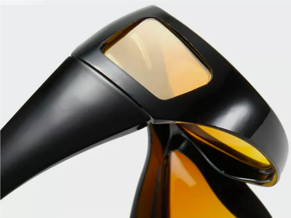 Night Vision Glasses with GlareCut Technology for Safe Nighttime Driving - Anti-Glare, UV Protection, Lightweight Design