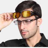 Night Vision Glasses with GlareCut Technology for Safe Nighttime Driving - Anti-Glare, UV Protection, Lightweight Design