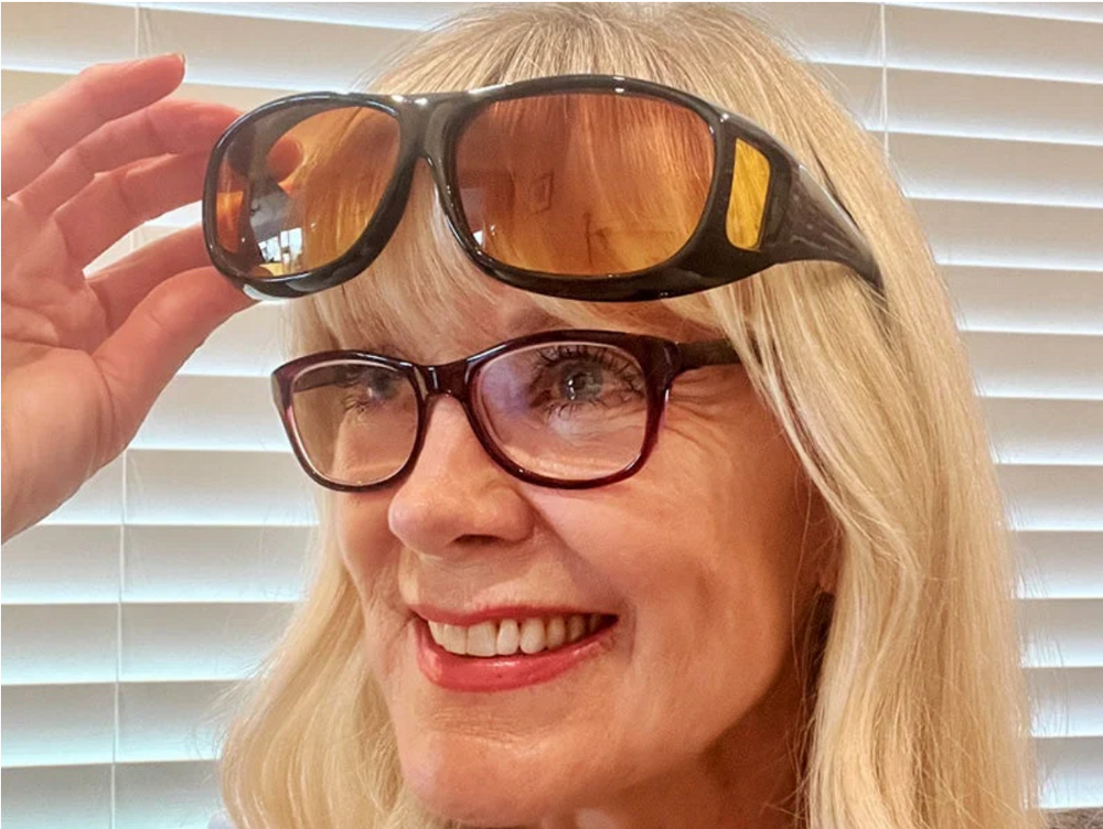 Night Vision Glasses with GlareCut Technology for Safe Nighttime Driving - Anti-Glare, UV Protection, Lightweight Design