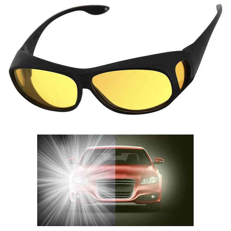 Anti-Glare Driving Glasses – Unisex, Enhanced Clarity & Day-Night Visibility