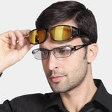 Anti-Glare Driving Glasses – Unisex, Enhanced Clarity & Day-Night Visibility