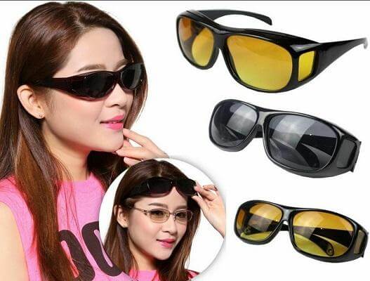 Anti-Glare Driving Glasses – Unisex, Enhanced Clarity & Day-Night Visibility