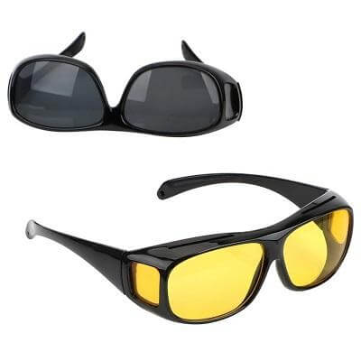 Anti-Glare Driving Glasses – Unisex, Enhanced Clarity & Day-Night Visibility