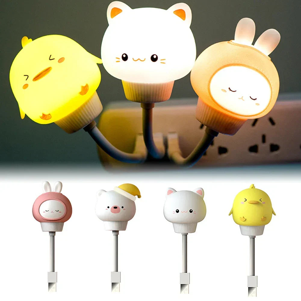 CuddleLight Nightlight with Adjustable Timer - Soft Glow for Sleep & Comfort