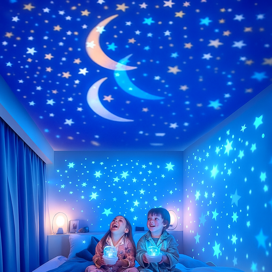 Kids Projector Night Light – Star Galaxy, Room Ceiling & Bedtime Display