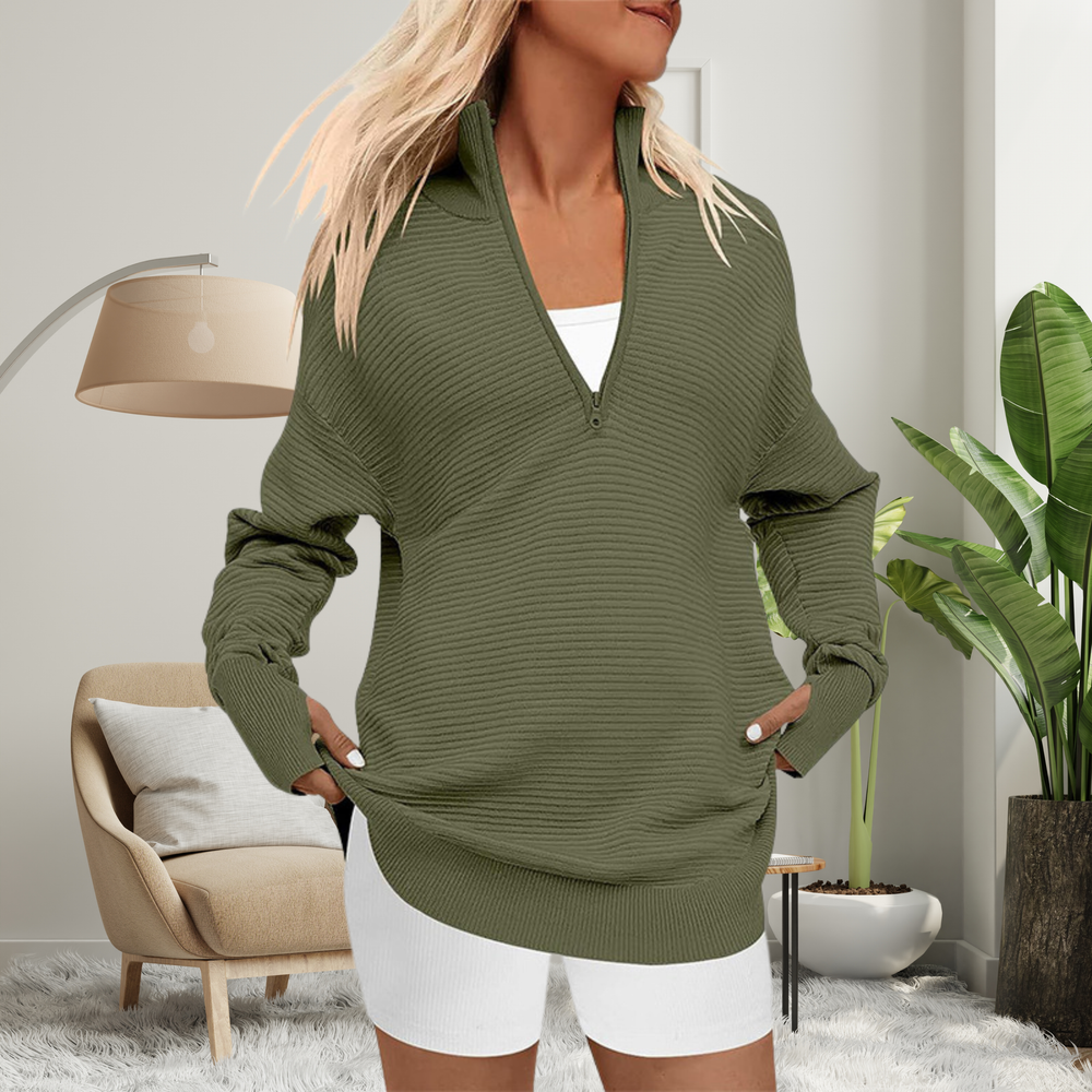 Women's oversized sweater, view 4