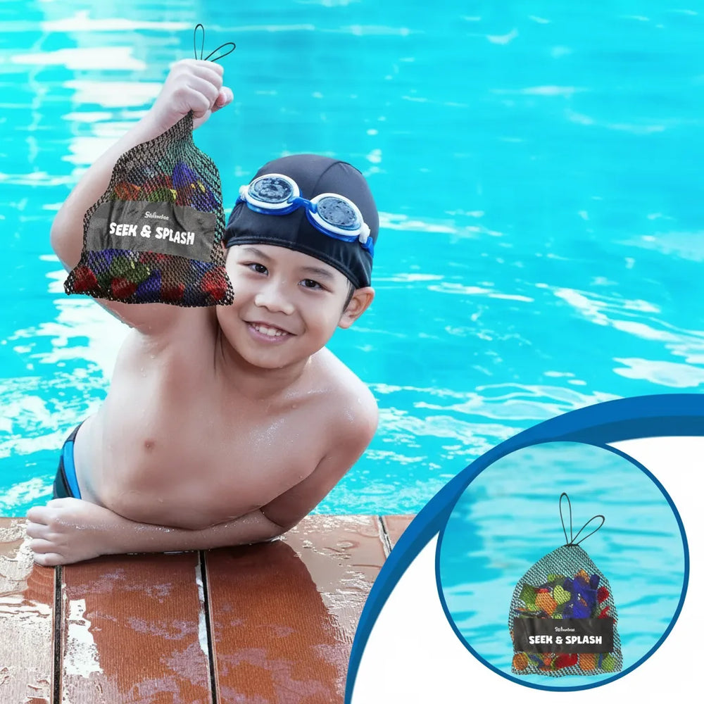 Optimized Product Title: "Unterwasser-Pool-Schatzsuche Spielset mit wasserdichten Edelsteinen & Schatzkarten – Spaß für Kinder im Schwimmbad" 

This title includes relevant keywords while enhancing clarity and appeal for potential buyers.