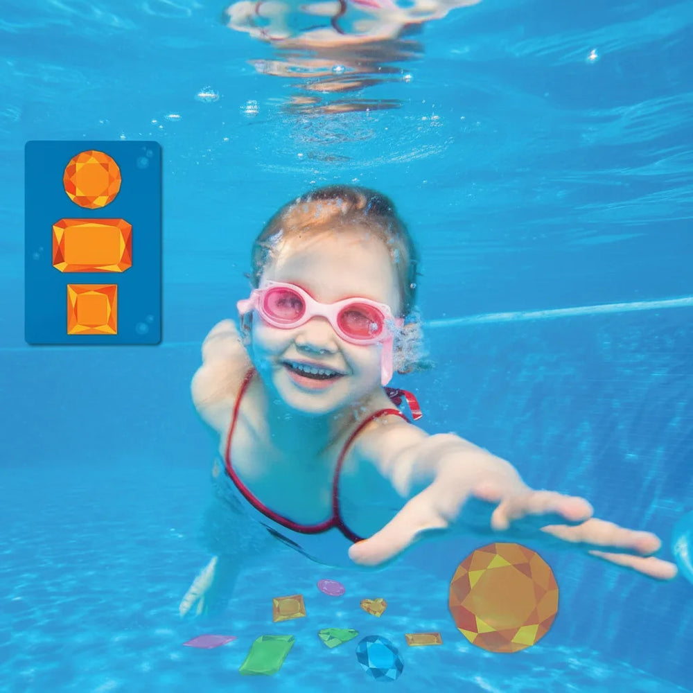 Optimized Product Title: "Unterwasser-Pool-Schatzsuche Spielset mit wasserdichten Edelsteinen & Schatzkarten – Spaß für Kinder im Schwimmbad" 

This title includes relevant keywords while enhancing clarity and appeal for potential buyers.