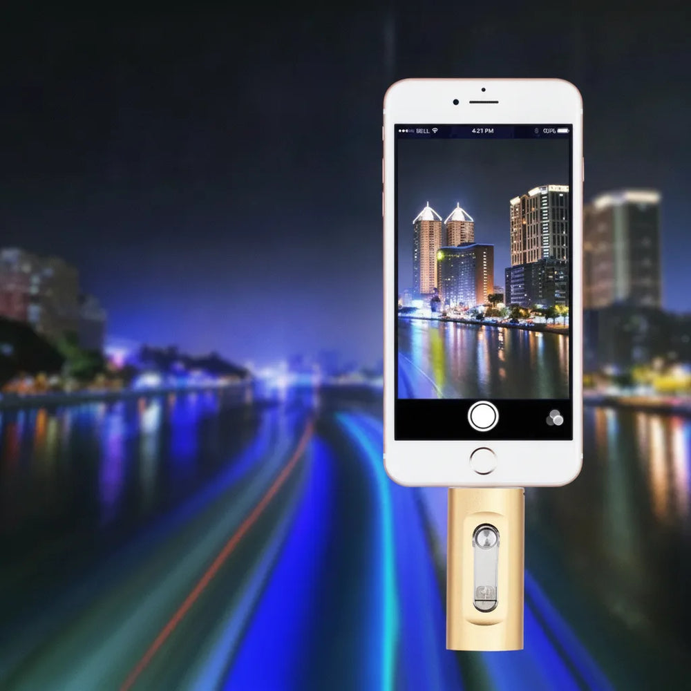 3-in-1 USB Flash Drive - Expand Storage for iPhone, Android & PC | High-Speed Data Transfer & Versatile Compatibility