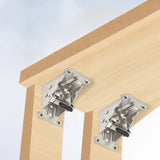 Enhanced Product Title: "Klapphalter 90° Auto-Lock – 2er-Set, Tragfähigkeit bis 225 kg, Schnelle Montage in nur 5 Minuten" 

This title maintains the key features while optimizing for clarity and searchability.